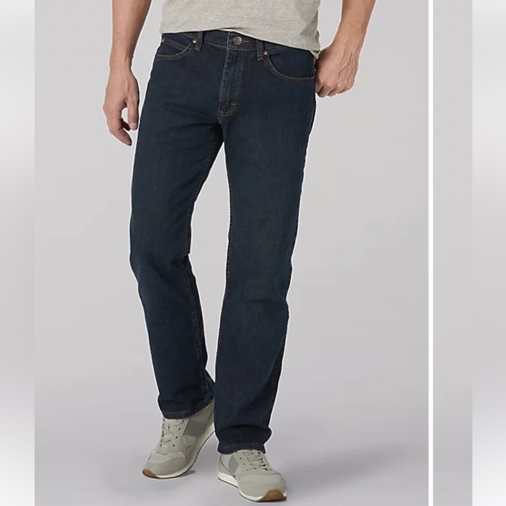 NWT Lee Men’s McClane Regular Straight Jeans 44x30